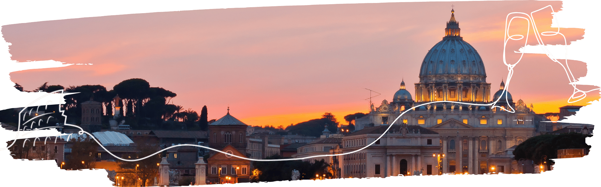 Calici sui tetti di Roma 4