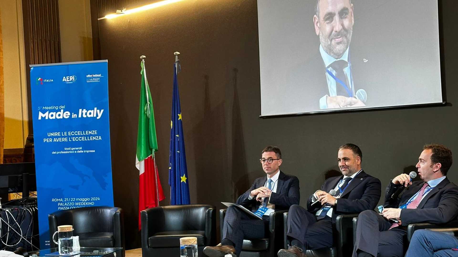 Alessandro Peron Meeting Aepi Made in italy