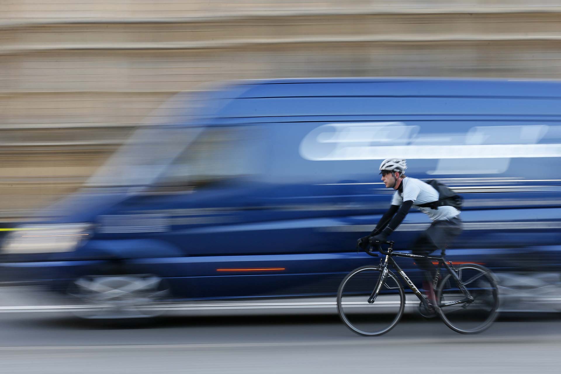 Cyclists and truck 001 v3