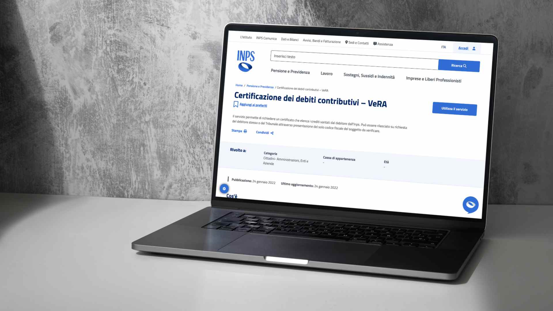 INPS. Attivo il controllo telematico pre DURC.