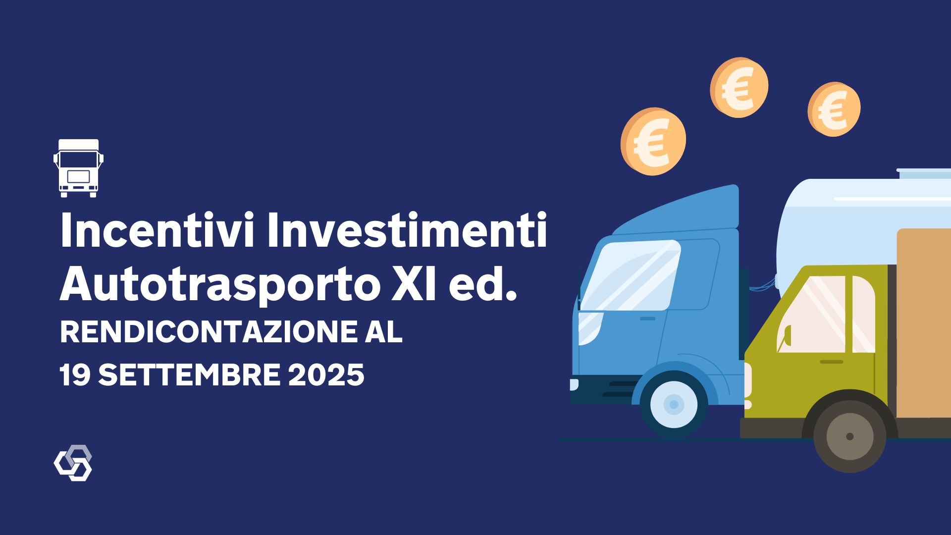 Incentivi Investimenti Autotrasporto XI ed. Rendicontazione al 19 settembre 2025