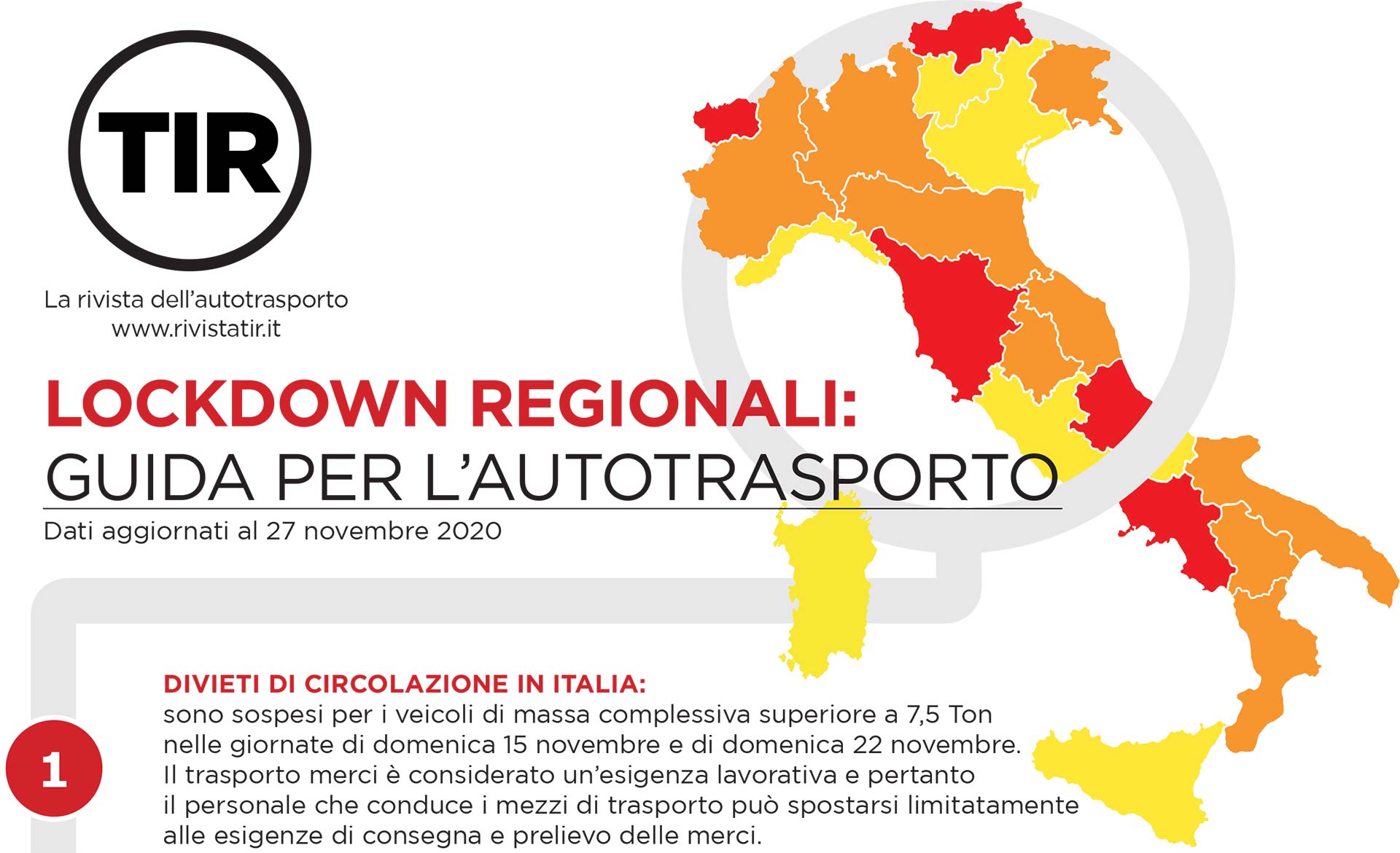 Lockdown regionali 27 novembre 2020 1920x1080