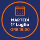 Martedi 1 luglio 2025