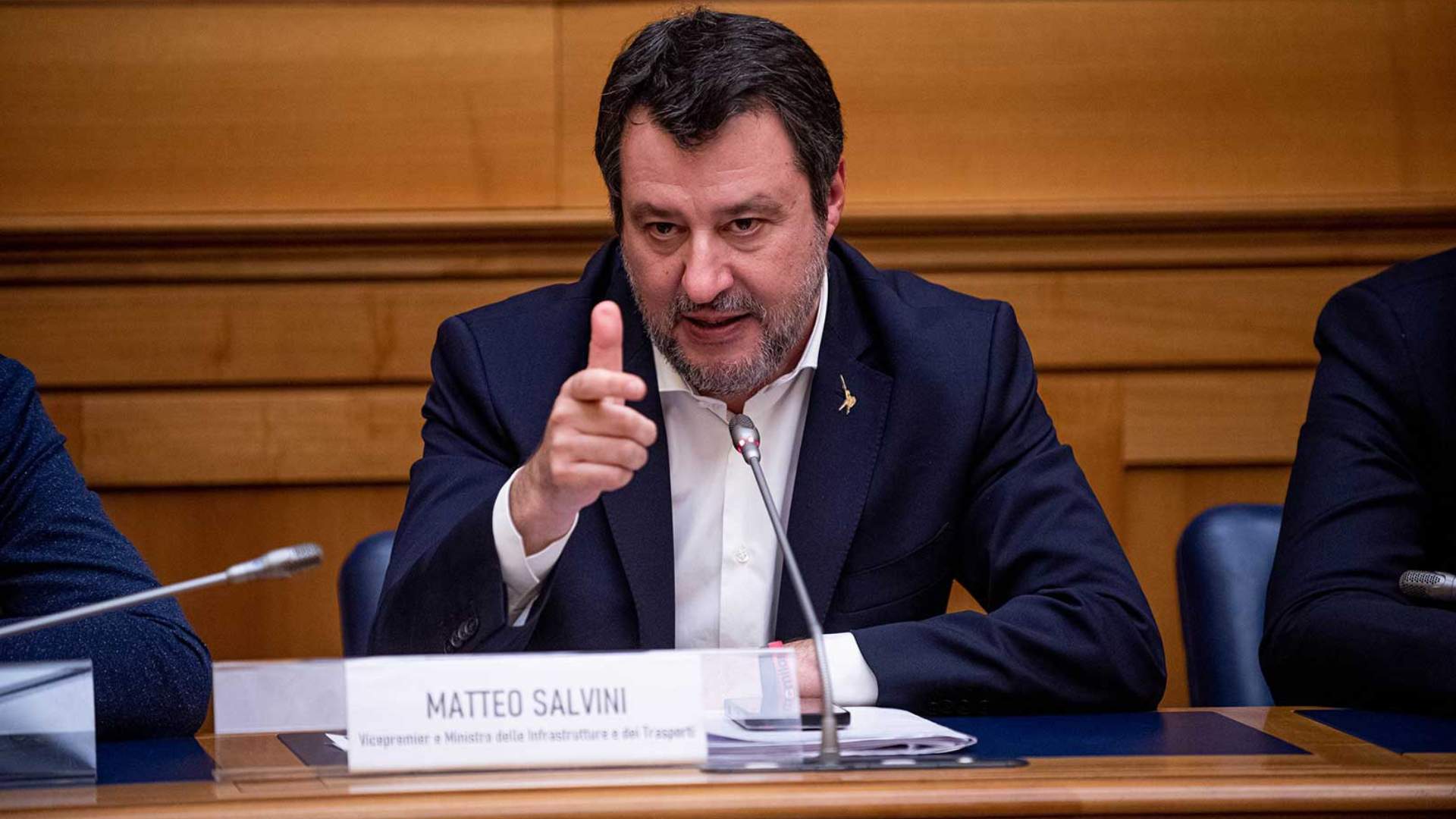 Ministro Matteo Salvini Incontro MIT Associazioni