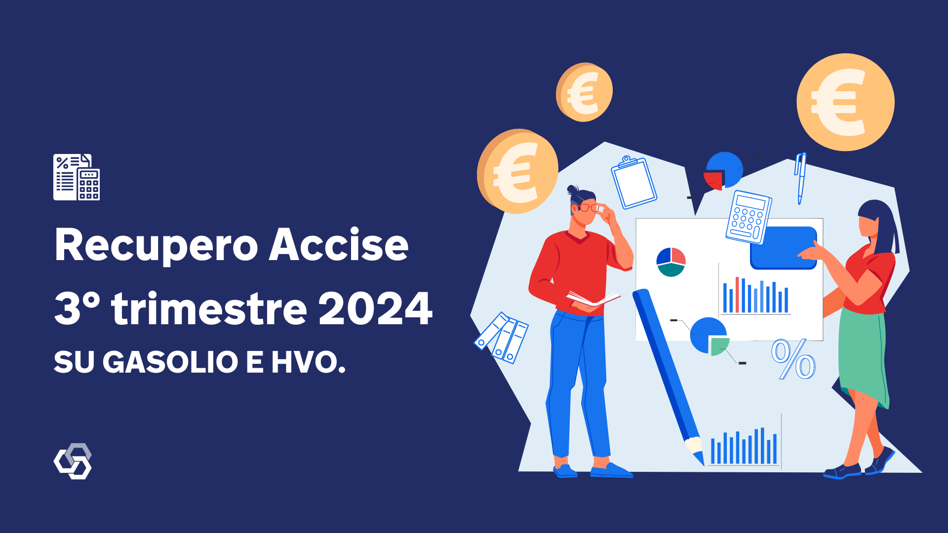 Recupero accise 3 trimestre 2024 su gasolio e HVO