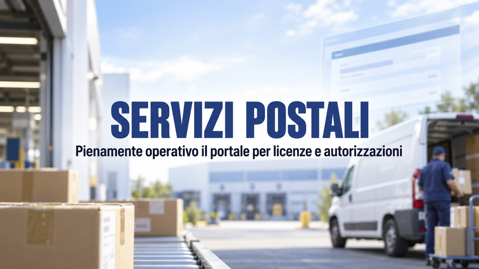 Servizi postali Portale pienamente attivo V.1