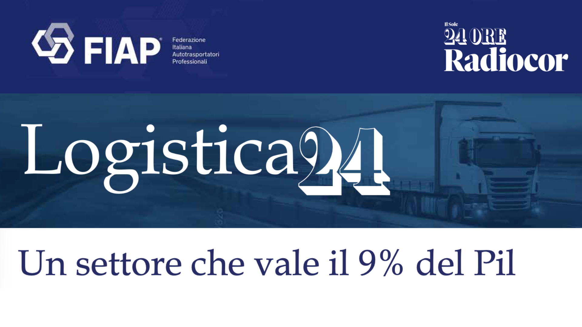 Un settore che vale il 9 percento del PIL
