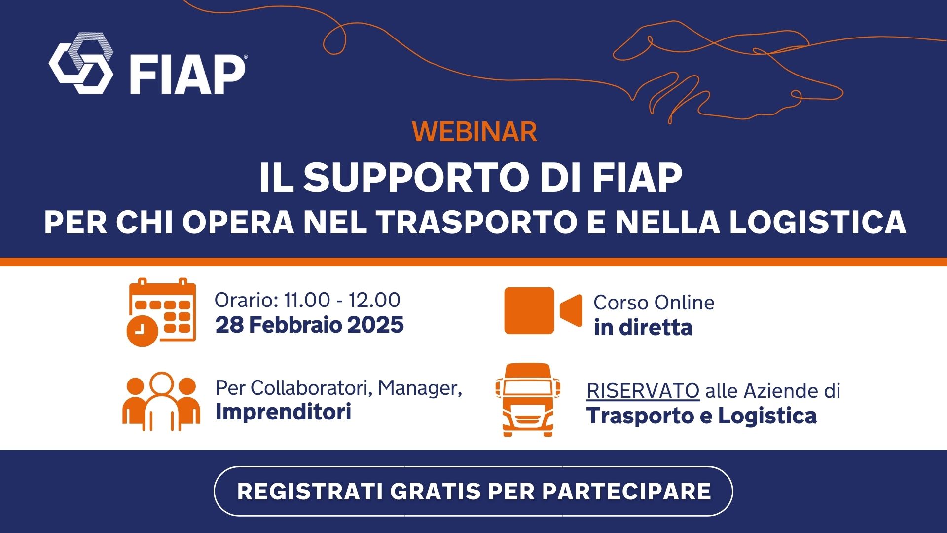 WEBINAR IL SUPPORTO DI FIAP 