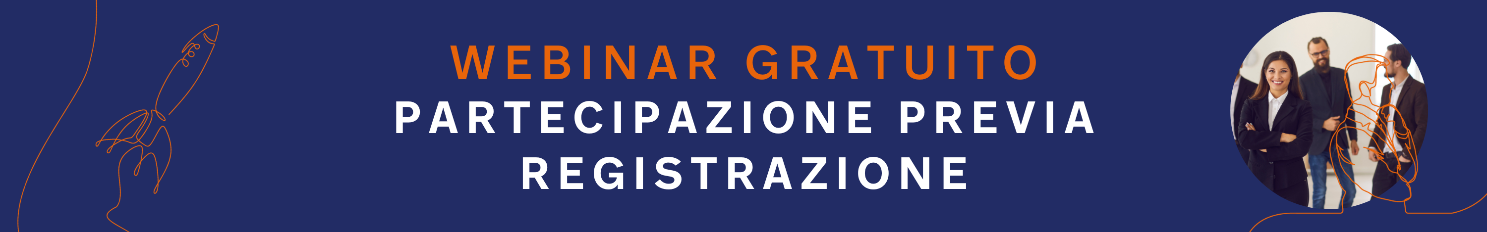 Webinar gratuito partecipazione previa registrazione 1600 x 250 px